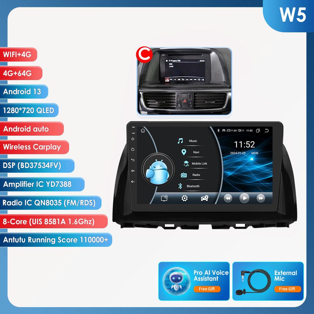 Ossuret Для Mazda CX5 CX-5 CX 5 2012 - 2015 Автомагнитола Мультимедийный Видеоплеер Навигация Android 13 2 Din Carplay 4G-LTE RDS Интеллектуальный DVR DAB W5 C 8Core 4G 64G AI
Ossuret Для Mazda CX5 CX-5 CX 5 2012 - 2015 Автомагнитола Мультимедийный Видеоплеер Навигация Android 13 2 Din Carplay 4G-LTE RDS Интеллектуальный DVR DAB W5 C 8Core 4G 64G AI