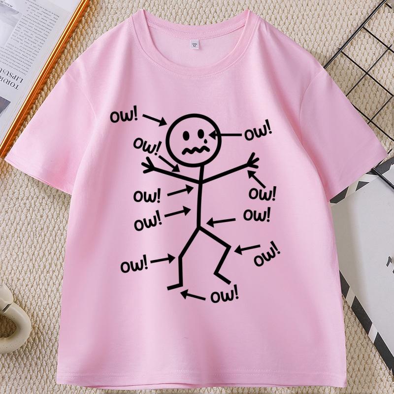Funny Stick Figure Ow T-Shirt Sarcastic Pain Humor Graphic Tees Man Printed Graphic Tees Streetwear Clothing Men s Clothes S розовый
Funny Stick Figure Ow T-Shirt Sarcastic Pain Humor Graphic Tees Man Printed Graphic Tees Streetwear Clothing Men s Clothes S розовый