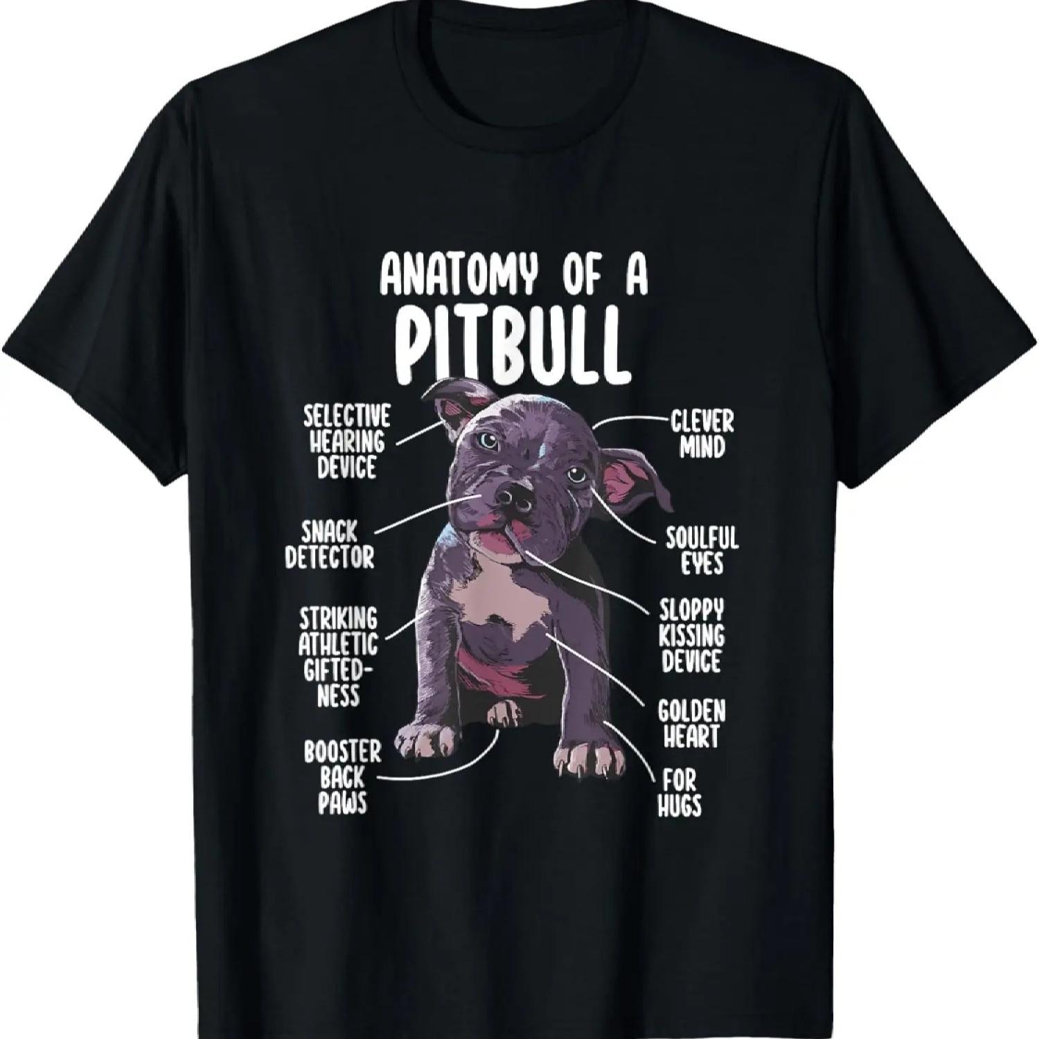 Anatomy Of A Pitbull Shirt Pittie Dog Funny Pitbull Lover T-Shirt XXXXXL чорний
Anatomy Of A Pitbull Shirt Pittie Dog Funny Pitbull Lover T-Shirt XXXXXL чорний