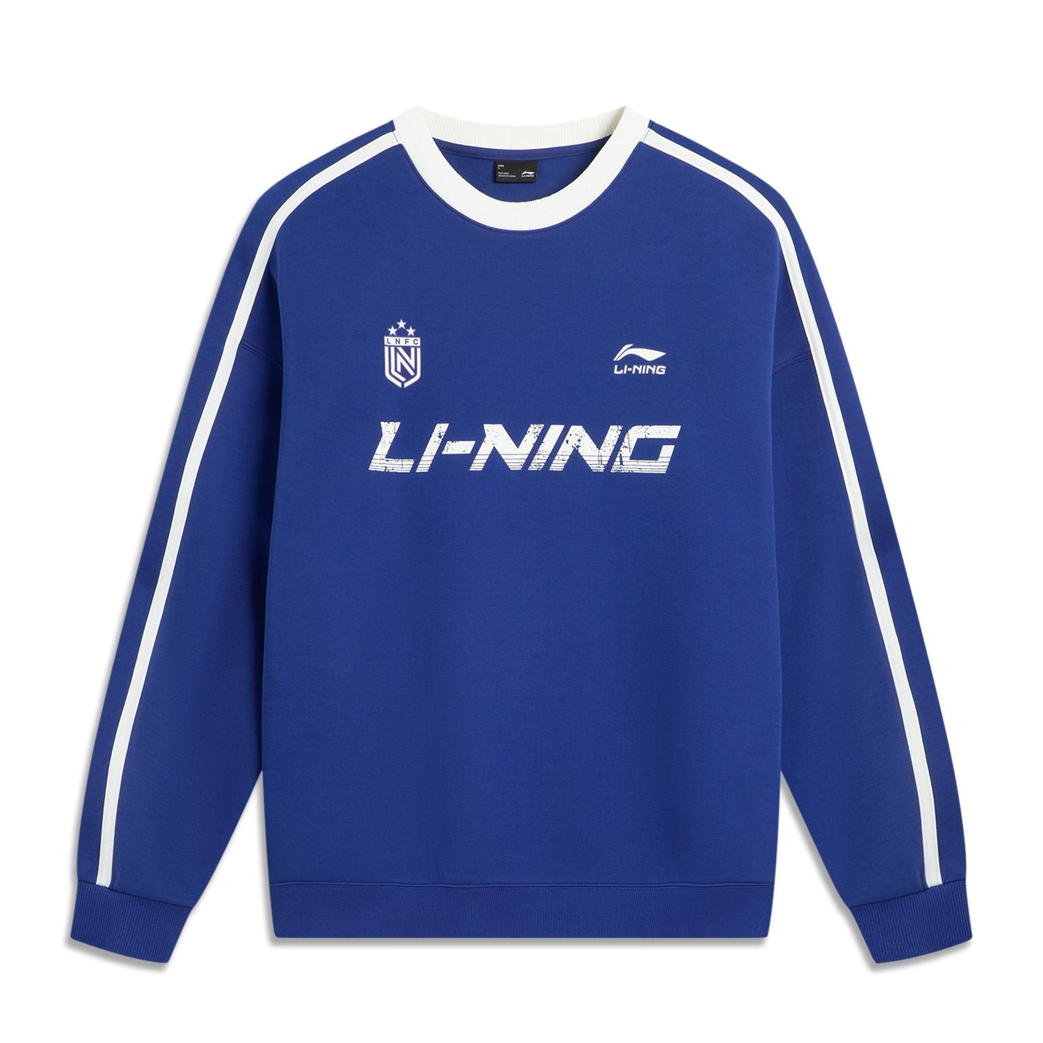 Li Ning Серия спортивного образа жизни Повседневная Ретро Мода Универсальный Цветной блок Полоска с буквами Круглый вырез Свободный свитшот Унисекс свитшот AWDVF87-5 M
Li Ning Серия спортивного образа жизни Повседневная Ретро Мода Универсальный Цветной блок Полоска с буквами Круглый вырез Свободный свитшот Унисекс свитшот AWDVF87-5 M