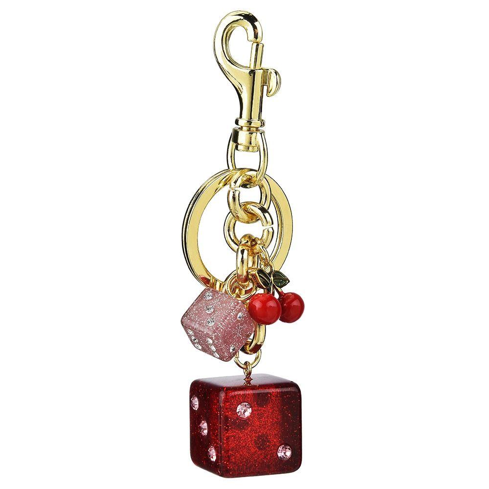 Good Luck Dice Crystal Keychain Metal Bag Accessory Fashion Epoxy Keychain Gift Pendant A
Good Luck Dice Crystal Keychain Metal Bag Accessory Fashion Epoxy Keychain Gift Pendant A