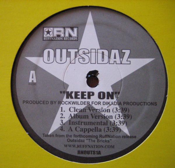 12-дюймовая пластинка OUTSIDAZ - Keep On / Done In The Game RNOUTS1 Ruffnation Reco 2001 US Рэп и Хип-хоп/R&B Б/У
12-дюймовая пластинка OUTSIDAZ - Keep On / Done In The Game RNOUTS1 Ruffnation Reco 2001 US Рэп и Хип-хоп/R&B Б/У
