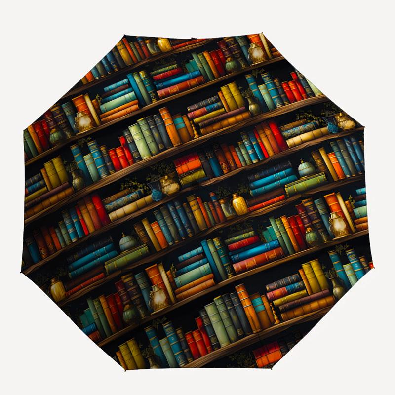 1 шт. книжная полка библиотечный узор дизайн зонта автоматическое открытие и закрытие зонта, высококачественный дорожный зонт, легкий и портативный, -1002102
1 шт. книжная полка библиотечный узор дизайн зонта автоматическое открытие и закрытие зонта, высококачественный дорожный зонт, легкий и портативный, -1002102