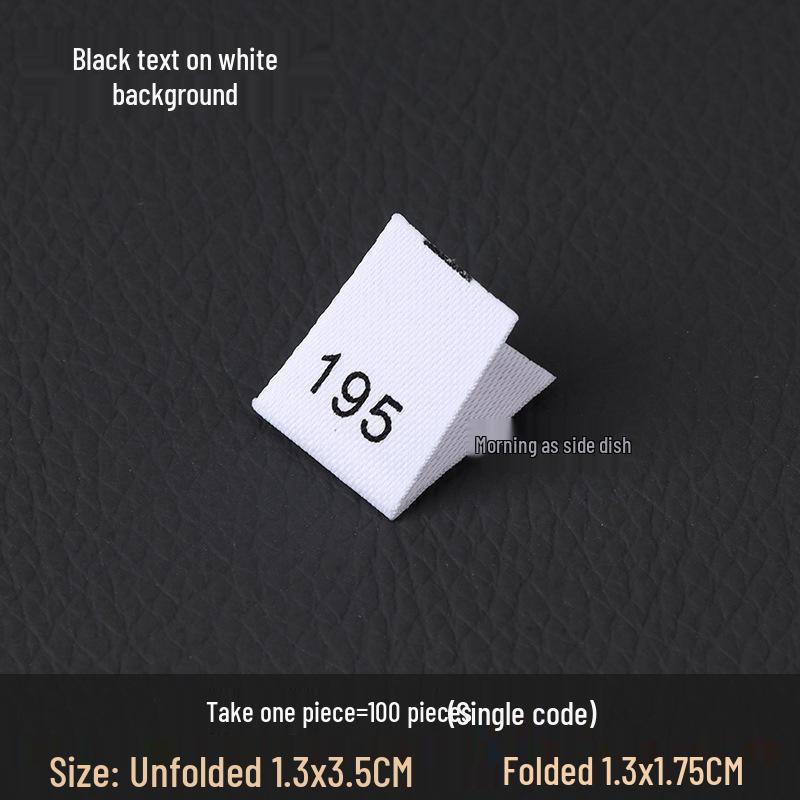 Детская одежда Мягкая матовая этикетка размера одежды - Белый Бежевый Универсальные маркеры
Детская одежда Мягкая матовая этикетка размера одежды - Белый Бежевый Универсальные маркеры