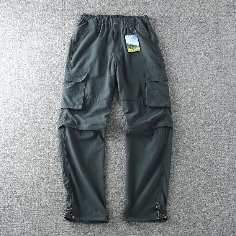 Men s Versatile Cargo Pants: Elastic Waist, Multi-Pocket, Lightweight, Straight Leg—Perfect for Spring and Summer. 3XL (180-200 jin) сірий колір
Men s Versatile Cargo Pants: Elastic Waist, Multi-Pocket, Lightweight, Straight Leg—Perfect for Spring and Summer. 3XL (180-200 jin) сірий колір