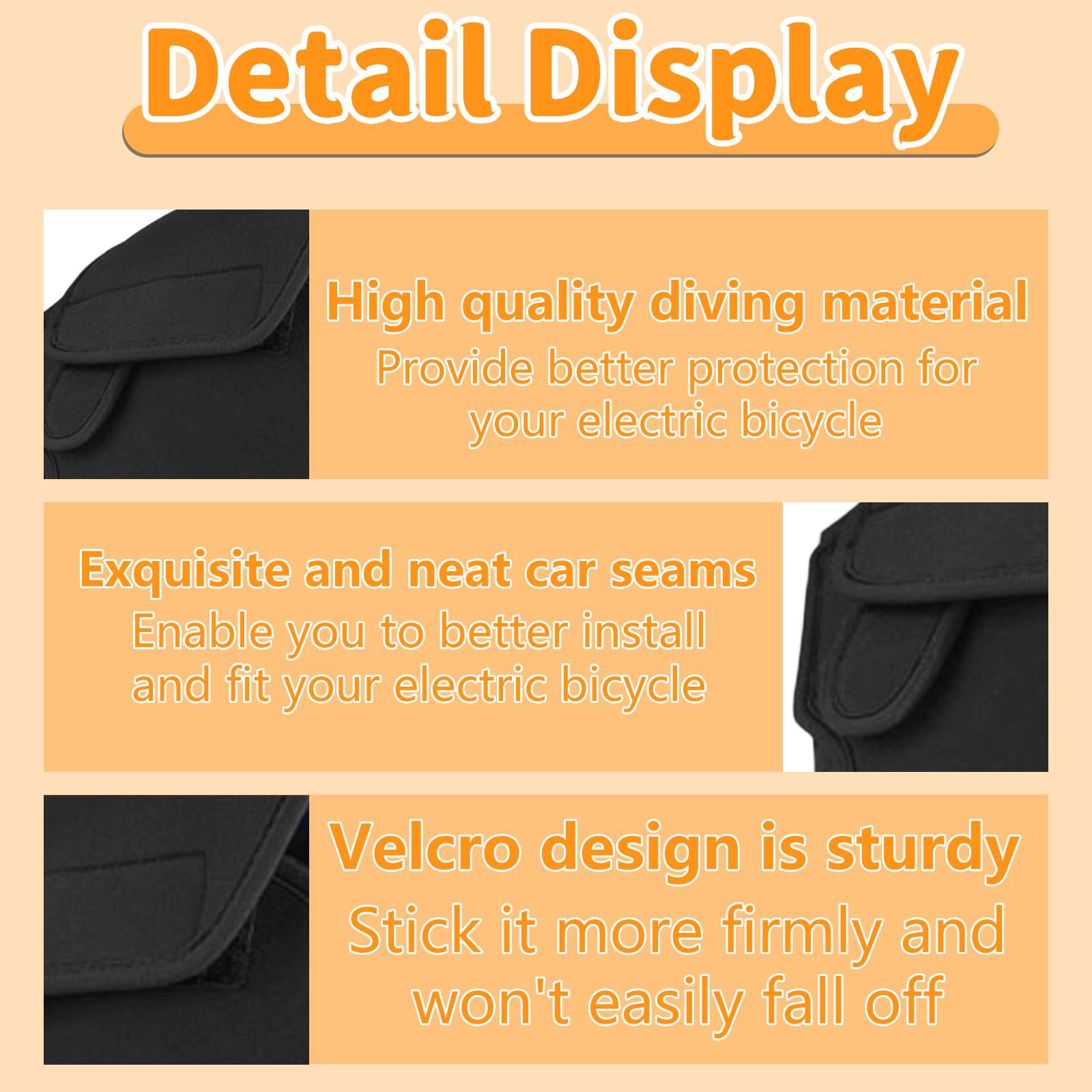 Electric Bike Motor Cover Protective Case Dustproof Waterproof Outdoor Motor Guard Sleeve for E-Bike Motor Protection One Size
Electric Bike Motor Cover Protective Case Dustproof Waterproof Outdoor Motor Guard Sleeve for E-Bike Motor Protection One Size