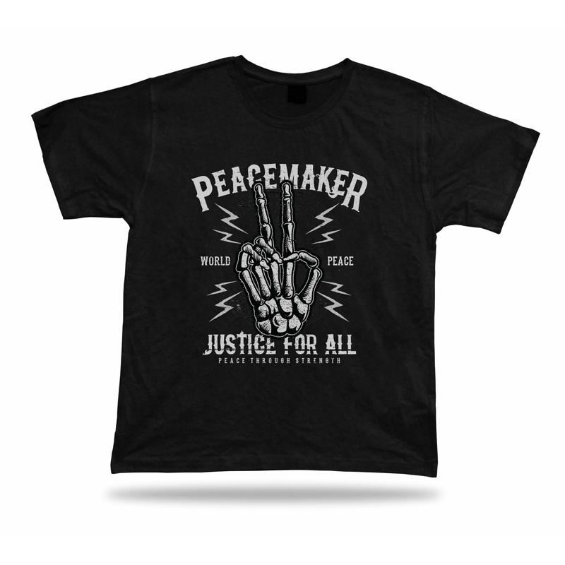 Peacemaker Justice for All Peace Through Strength Unisex T Shirt Design Apparel 5XL різнокольоровий
Peacemaker Justice for All Peace Through Strength Unisex T Shirt Design Apparel 5XL різнокольоровий