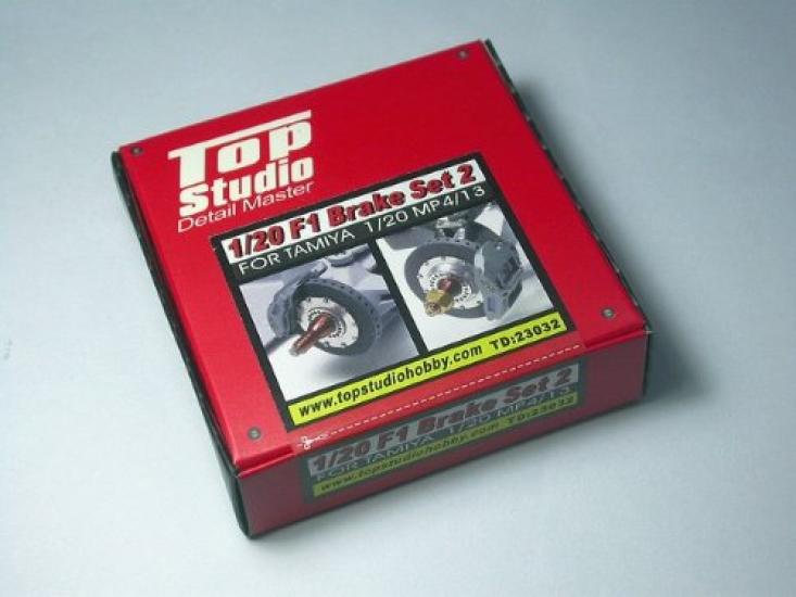 Top Studio McLaren F1 Brake Set 2 Tamiya TD23032 1/20 MP4/13
Top Studio McLaren F1 Brake Set 2 Tamiya TD23032 1/20 MP4/13