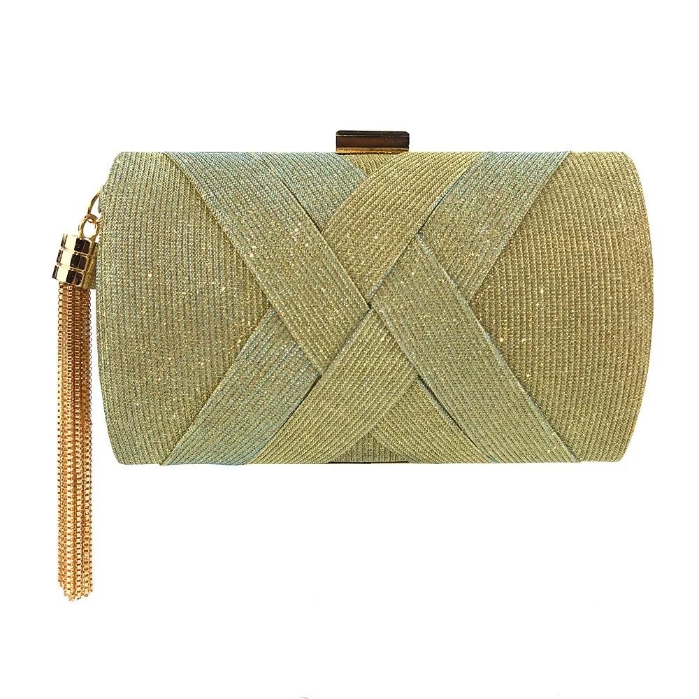 New Wallet Stylish Dinner Bag Evening Luxury Women Bridal Party Prom Golden Tassel Wedding Clutch Purse Shiny Handbag
New Wallet Stylish Dinner Bag Evening Luxury Women Bridal Party Prom Golden Tassel Wedding Clutch Purse Shiny Handbag