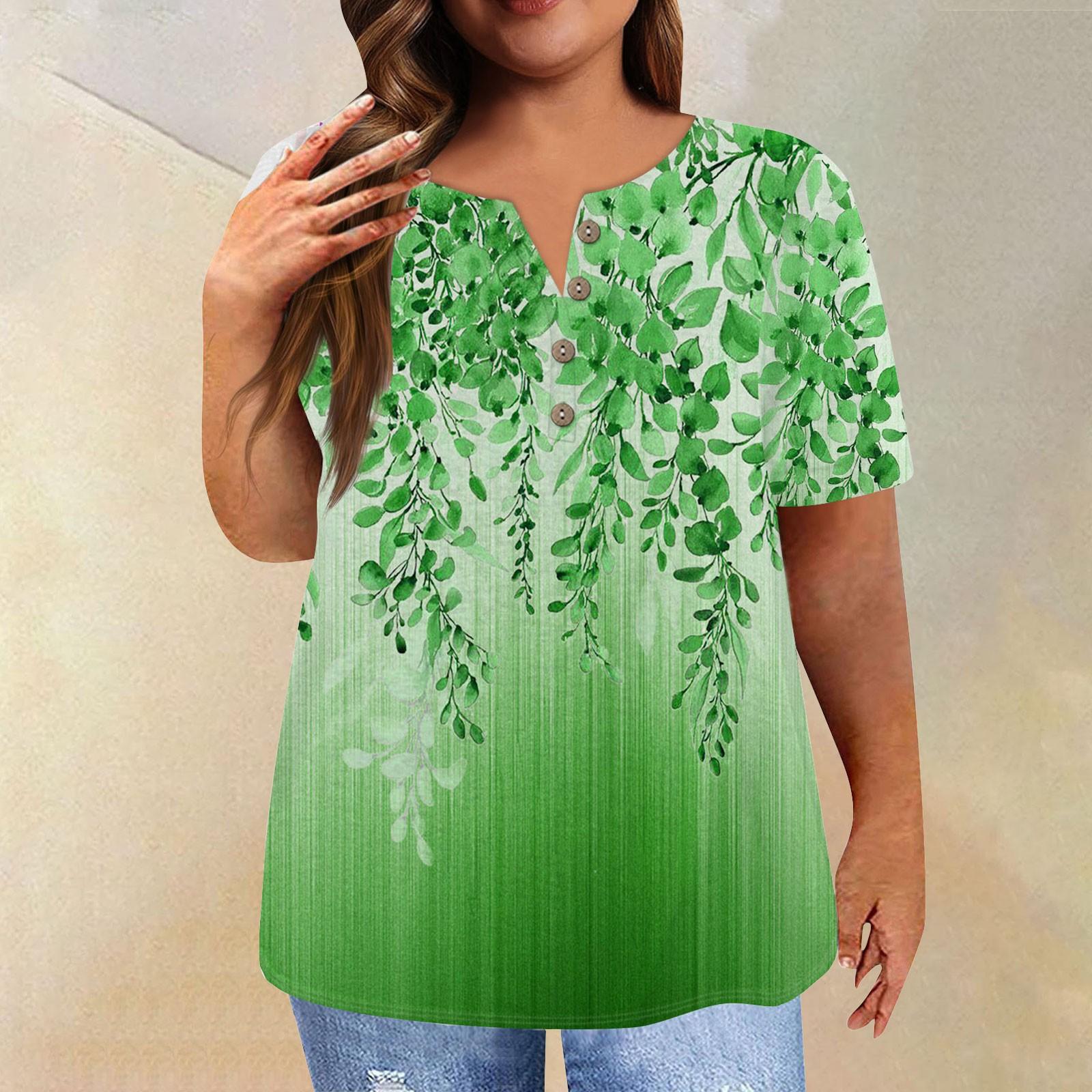 Women s Short Sleeve Shirt Round Neck Plus Size T-Shirt Vintage Printed Casual Tops XXXXXL
Women s Short Sleeve Shirt Round Neck Plus Size T-Shirt Vintage Printed Casual Tops XXXXXL