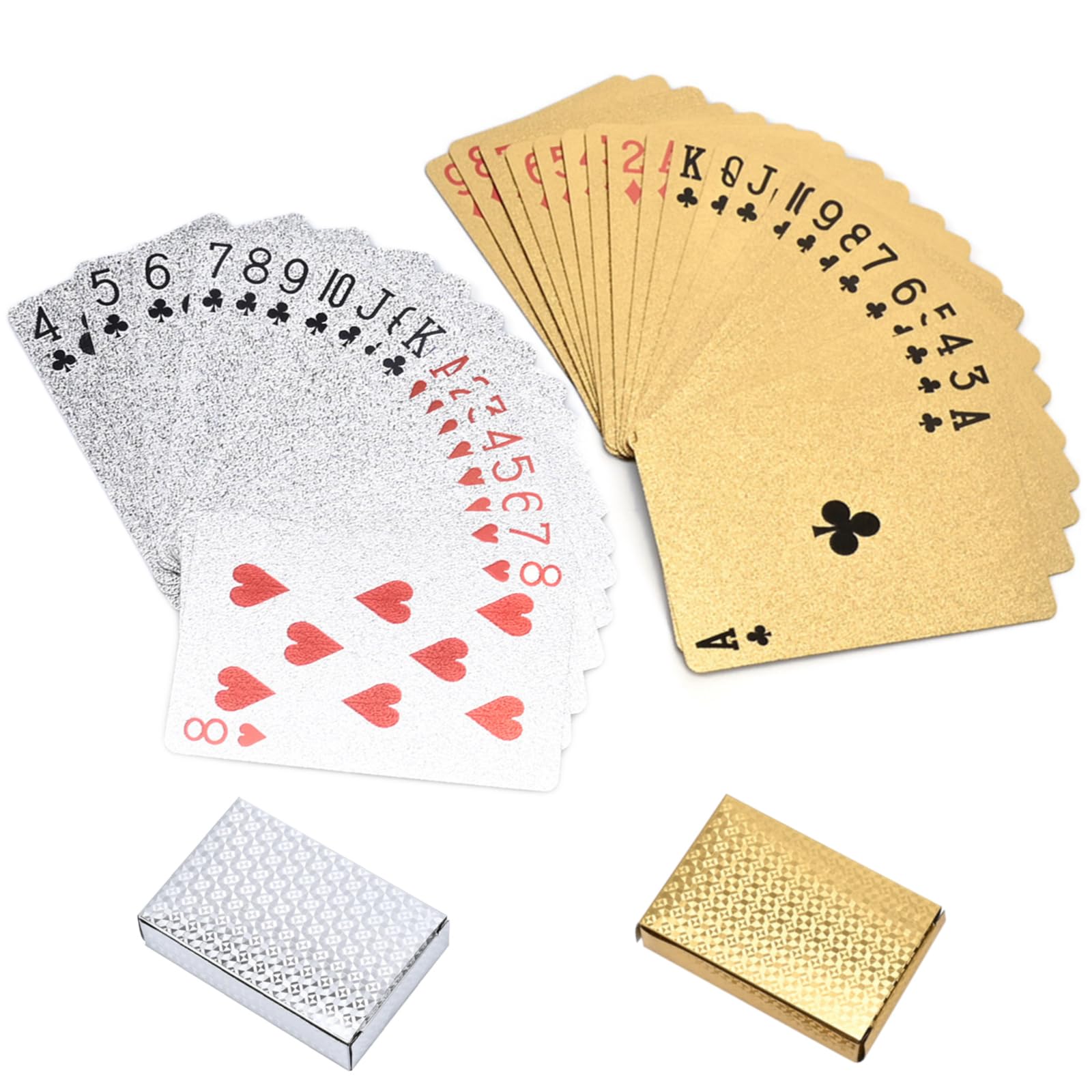 Pokumiru Trump Plastic 2-Piece Card Set 54 Cards Card Game Waterproof Gold Foil Colorful Fade-Resistant Durable Stylish Shiny
Pokumiru Trump Plastic 2-Piece Card Set 54 Cards Card Game Waterproof Gold Foil Colorful Fade-Resistant Durable Stylish Shiny
