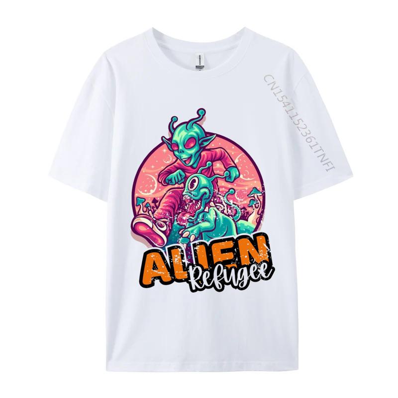 Design Tshirts Alien Refugee Tshirts Natural Cotton Unisex Tops Shirts Fashionable Tops Shirts Top Quality S
Design Tshirts Alien Refugee Tshirts Natural Cotton Unisex Tops Shirts Fashionable Tops Shirts Top Quality S