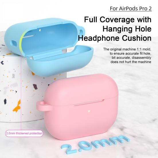 Wireless Headphone Case Durable Shock absorbing Silica Gel Earphone Protective Sleeve Full Coverage with Hanging Hole Headphone Cushion
Wireless Headphone Case Durable Shock absorbing Silica Gel Earphone Protective Sleeve Full Coverage with Hanging Hole Headphone Cushion
