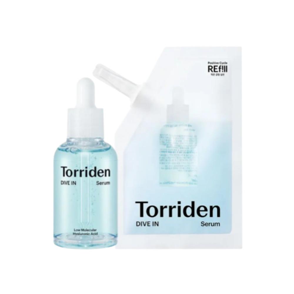 Torriden DIVE-IN Low Molecular Hyaluronic Acid Serum Deep Hydration Set 50ml + Refill 50ml
Torriden DIVE-IN Low Molecular Hyaluronic Acid Serum Deep Hydration Set 50ml + Refill 50ml