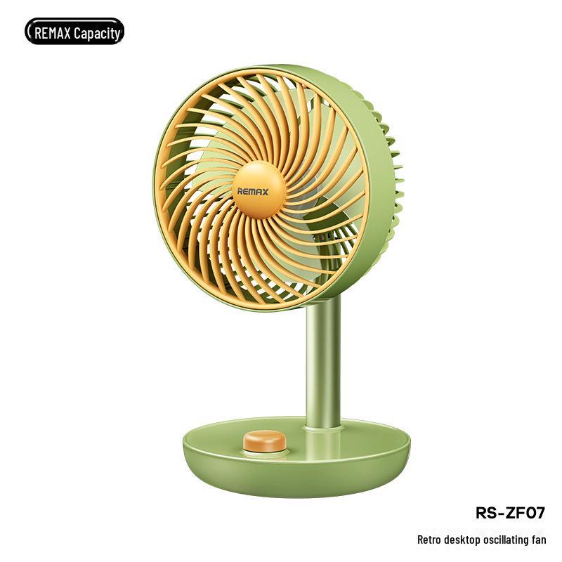 Remax Перезаряжаемый ретро-вентилятор Shaking Head с таймером — долговечный и компактный RS-ZF07
Remax Перезаряжаемый ретро-вентилятор Shaking Head с таймером — долговечный и компактный RS-ZF07
