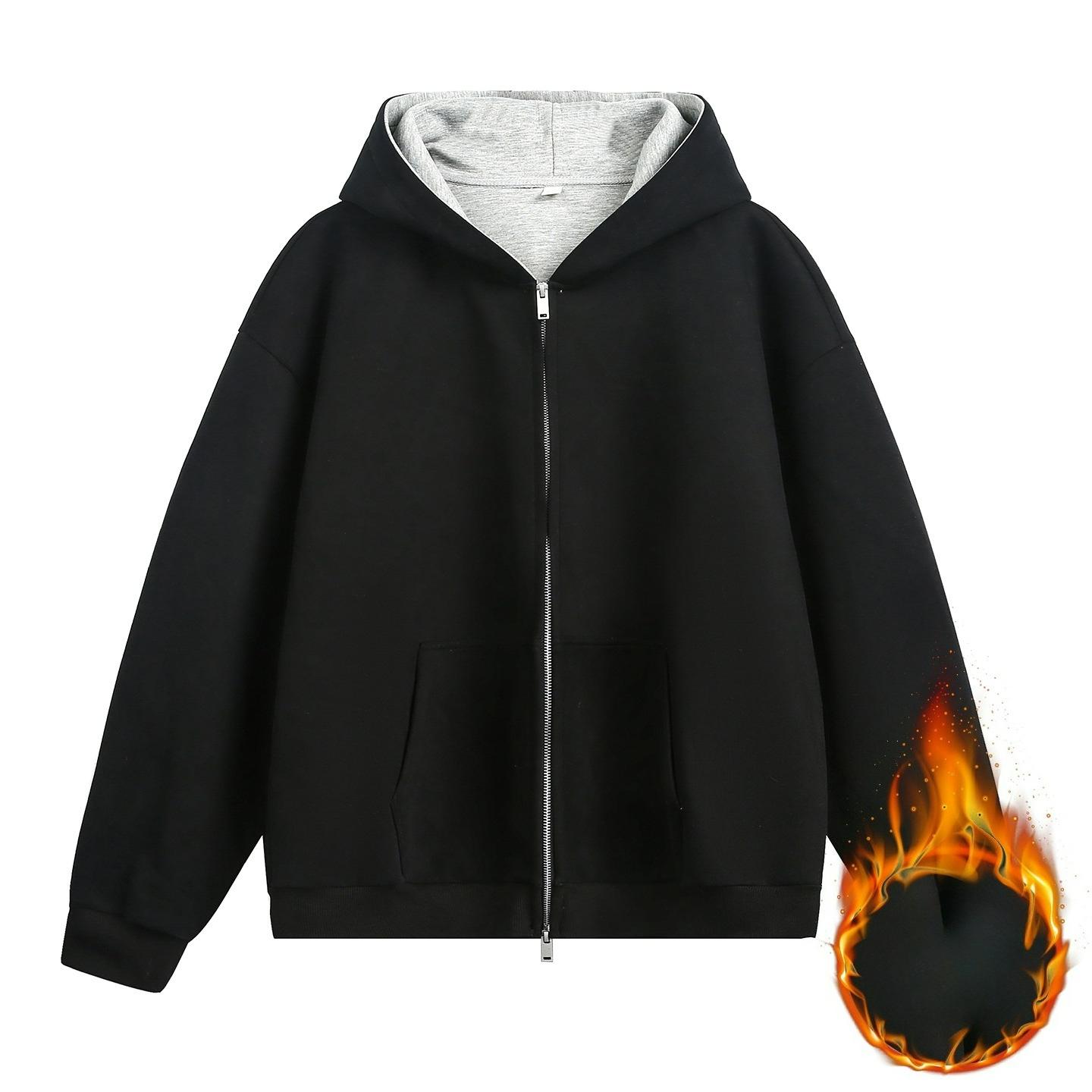 Heavy Contrast Color Inner Hooded Sweater Men s Autumn Loose Casual Cardigan Jacket Silhouette Tide Brand Jacket XXL
Heavy Contrast Color Inner Hooded Sweater Men s Autumn Loose Casual Cardigan Jacket Silhouette Tide Brand Jacket XXL