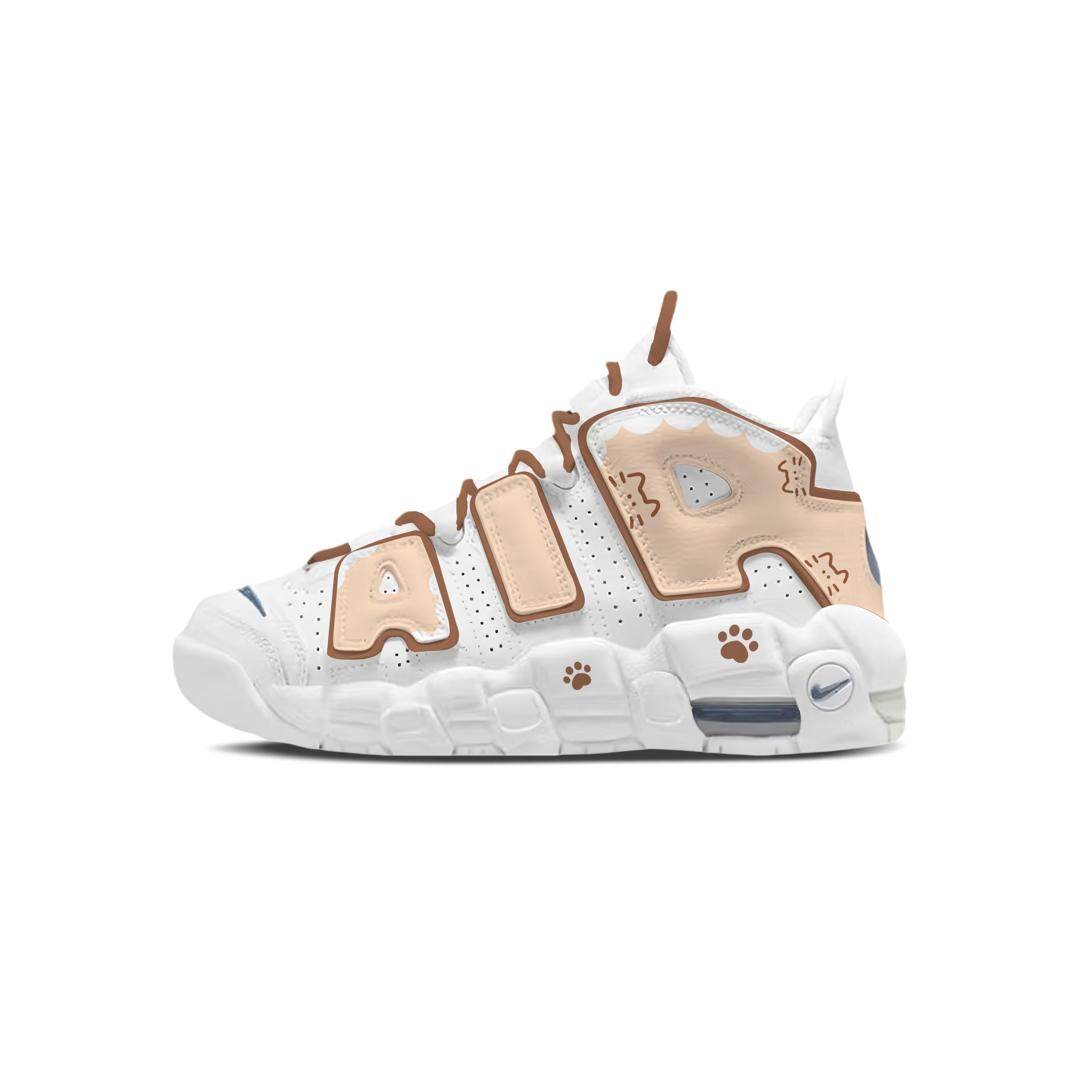 Nike Air More Uptempo Cheese Milk Cat Paw Cushioning Abrasion Resistant Cushioning, Wear Resistant Mid top DH9719-100(Team1868-) 38
Nike Air More Uptempo Cheese Milk Cat Paw Cushioning Abrasion Resistant Cushioning, Wear Resistant Mid top DH9719-100(Team1868-) 38