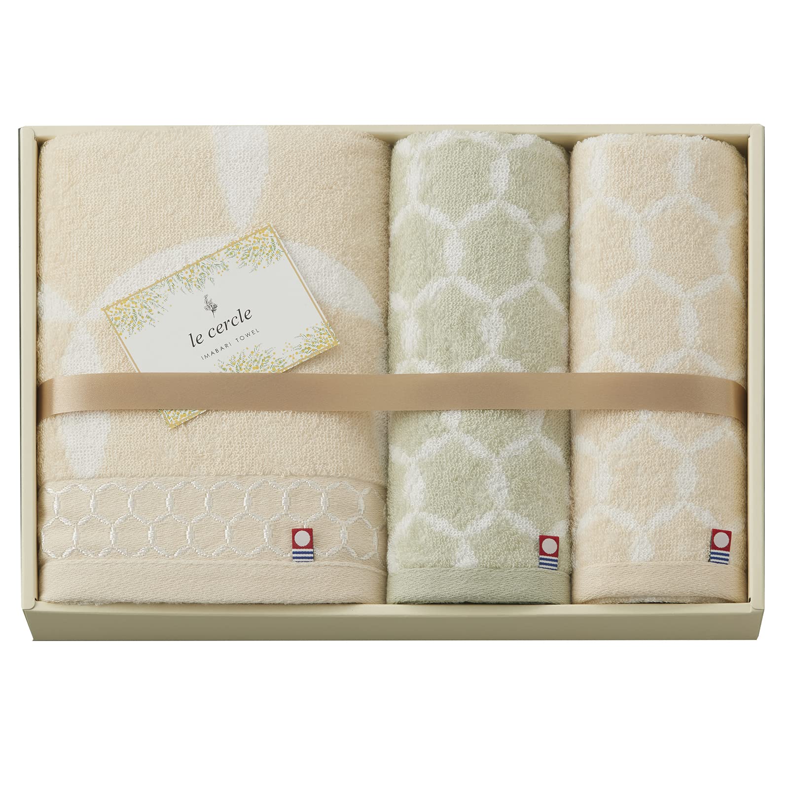 Imabari Towel Towel Set Gift Set of 3 Bath Towel x 1 x Face Towel x 2 x le cercle Made in Japan LC4150 (60 110cm) (32 75cm)
Imabari Towel Towel Set Gift Set of 3 Bath Towel x 1 x Face Towel x 2 x le cercle Made in Japan LC4150 (60 110cm) (32 75cm)