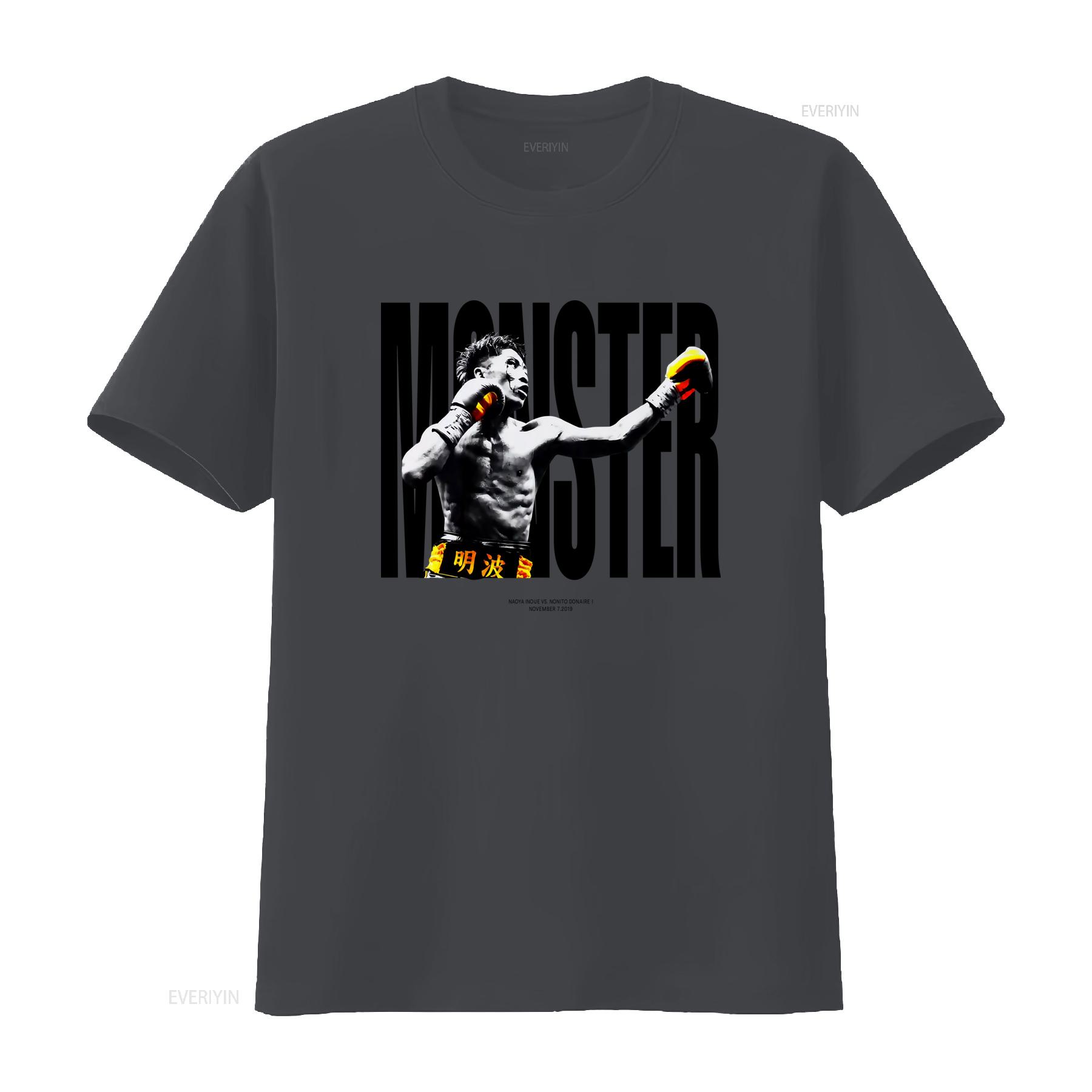 Naoya Inoue Monster Boxing T Shirt Japanese Legend Fight Vs Donaire Stylish Print for Fans vintage Washed Versatile 4XL
Naoya Inoue Monster Boxing T Shirt Japanese Legend Fight Vs Donaire Stylish Print for Fans vintage Washed Versatile 4XL