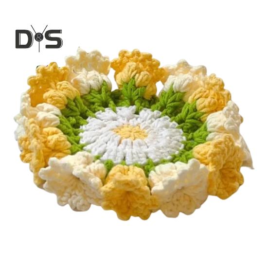 Набор для самостоятельного вязания крючком «Лилия долины» с пряжей и крючком, комплект материалов из пряжи, устойчивой к усадке, проект по декорированию стола своими руками жёлтый
Набор для самостоятельного вязания крючком «Лилия долины» с пряжей и крючком, комплект материалов из пряжи, устойчивой к усадке, проект по декорированию стола своими руками жёлтый