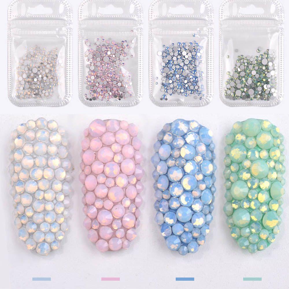 Glass Charms Gems Colorful for 3D Strass Multi-size Opal Nail Art Rhinestone Crystal Decorations білий
Glass Charms Gems Colorful for 3D Strass Multi-size Opal Nail Art Rhinestone Crystal Decorations білий