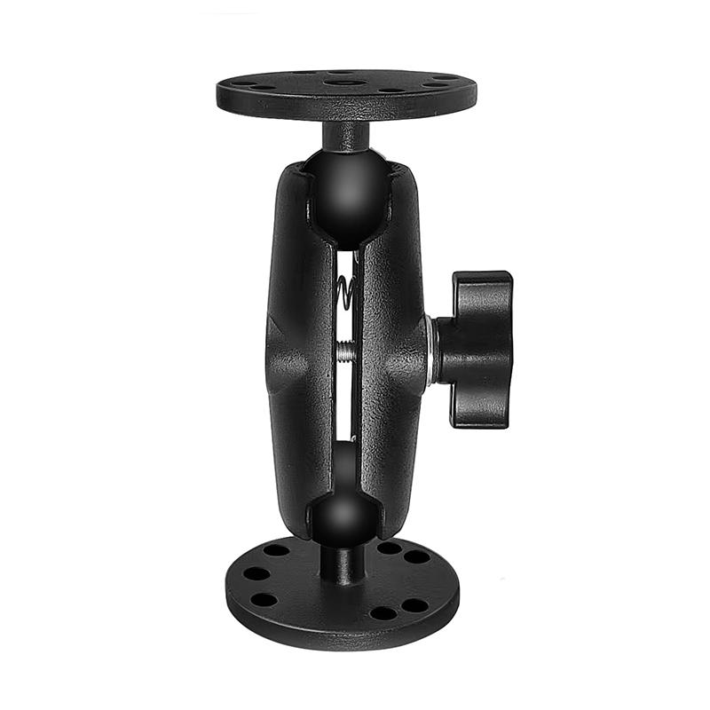 Aluminum Double Ball RAM Mount Support with Two AMPS Round Plates 1 Inch 25mm Double Socket Arm Adapters for Drill-down Mounting
Aluminum Double Ball RAM Mount Support with Two AMPS Round Plates 1 Inch 25mm Double Socket Arm Adapters for Drill-down Mounting