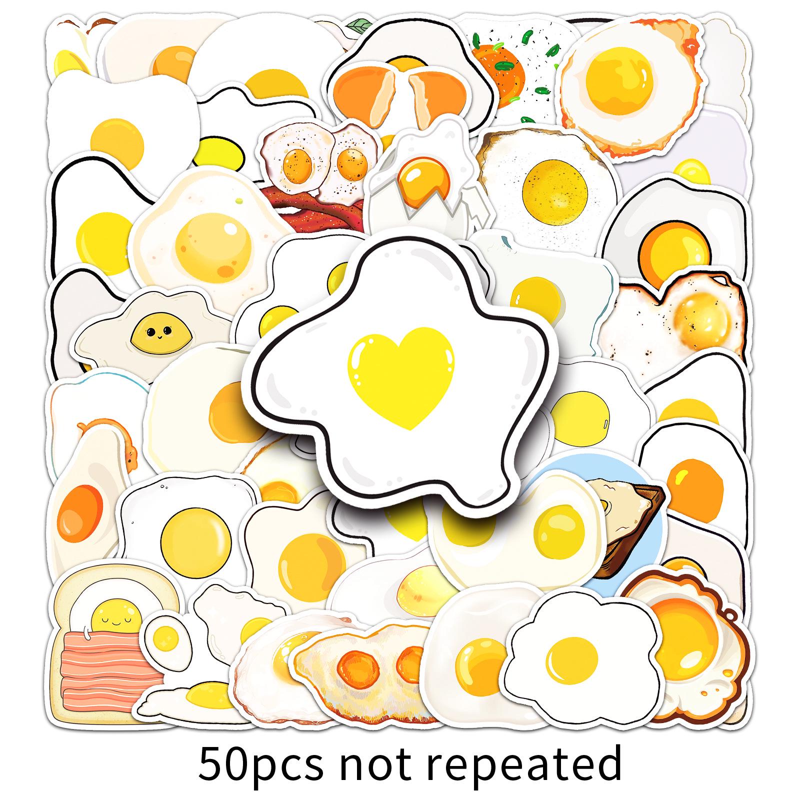 50pcs Cartoon Egg Stickers for DIY Decoration and Journaling
50pcs Cartoon Egg Stickers for DIY Decoration and Journaling