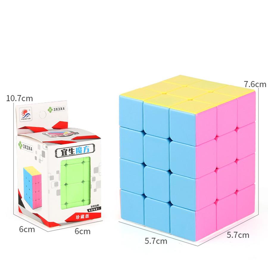 YiSheng 334 Candy Color Magic Cube Speed Professional Educational For Kids 3x3x4 Puzzle Cubo Magico Toys For Children Gift
YiSheng 334 Candy Color Magic Cube Speed Professional Educational For Kids 3x3x4 Puzzle Cubo Magico Toys For Children Gift