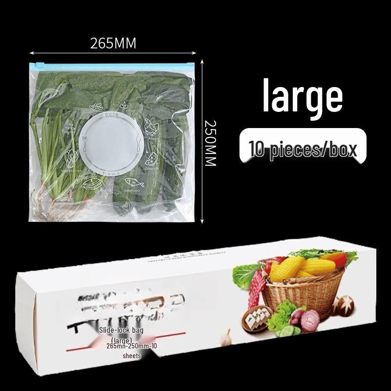 Sliding Lock Food Storage Bags
Sliding Lock Food Storage Bags