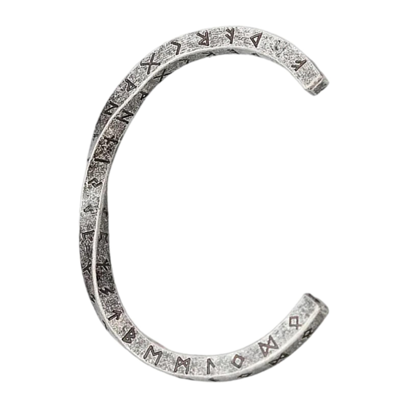 Stainless Steel Rune Cuff Bracelet Men s Nordic Rune Open Bracelet in Stainless Steel with Twist Cuff Designs 1
Stainless Steel Rune Cuff Bracelet Men s Nordic Rune Open Bracelet in Stainless Steel with Twist Cuff Designs 1