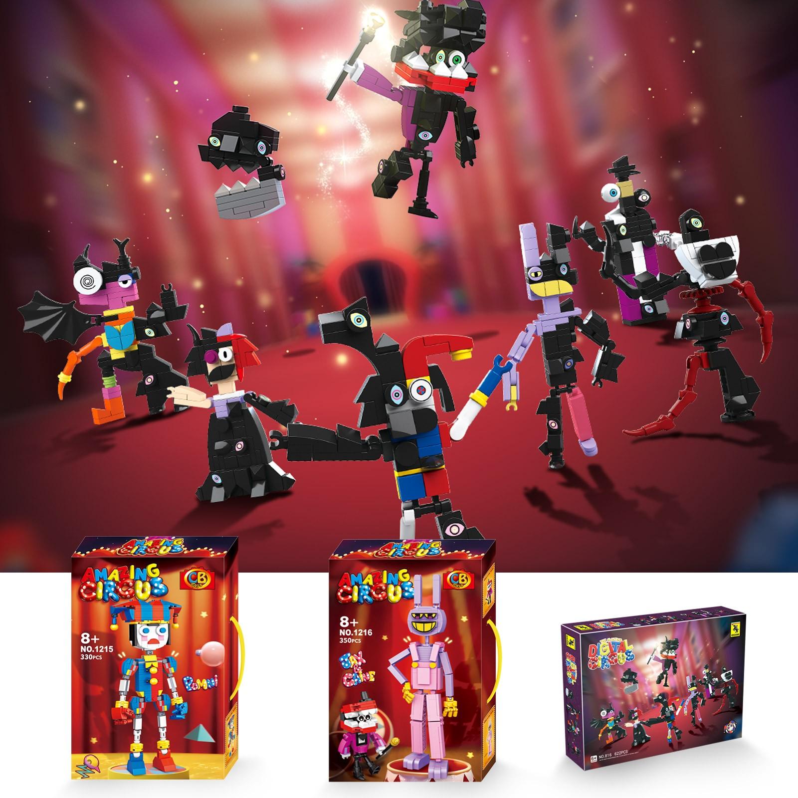Удивительный цифровой циркДетский конструктор Amazing Digital Circus, игрушки-куклы в сборе
Удивительный цифровой циркДетский конструктор Amazing Digital Circus, игрушки-куклы в сборе