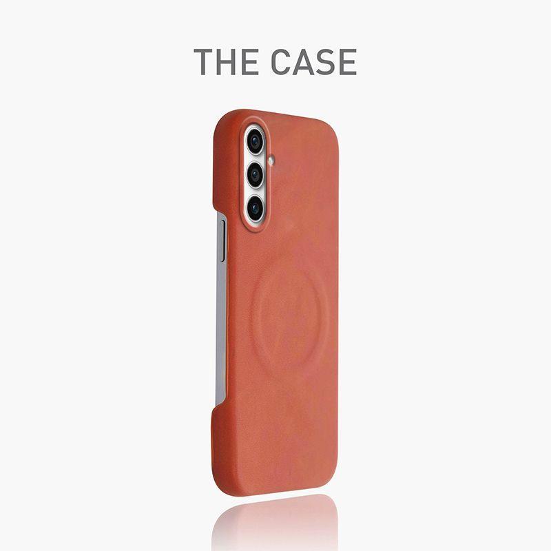 Samsung S25/S26 Lambskin Retro Shockproof Magnetic Case - Trendy, Protective, Hard Cover with Skin-Feel Finish Samsung Galaxy S26 Plus
Samsung S25/S26 Lambskin Retro Shockproof Magnetic Case - Trendy, Protective, Hard Cover with Skin-Feel Finish Samsung Galaxy S26 Plus