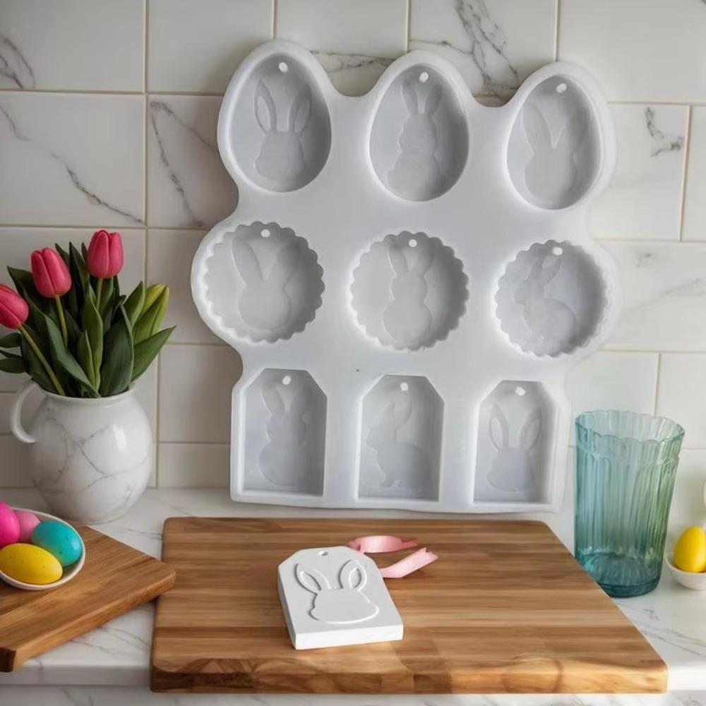 Cartoon Rabbit Series Silicone Molds Handmade Drop Glue Plaster Mold Party Favors белый
Cartoon Rabbit Series Silicone Molds Handmade Drop Glue Plaster Mold Party Favors белый