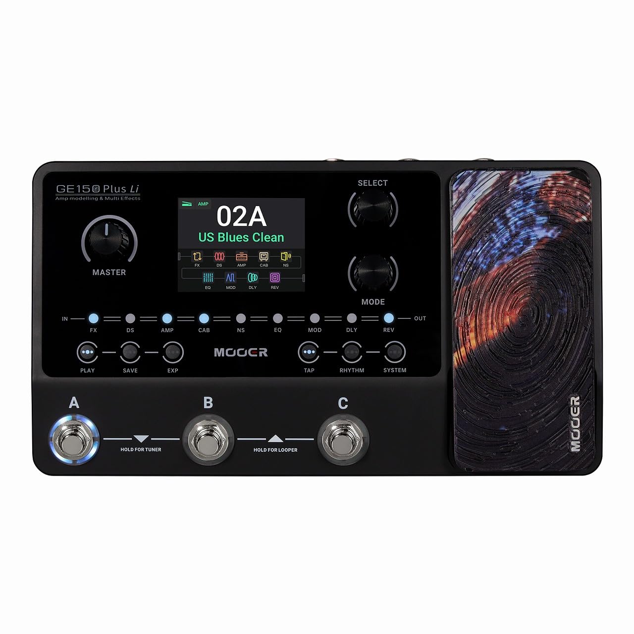 Mooer GE150 Plus Li Guitar Effects Pedal with Built-in Multi-Effects
Mooer GE150 Plus Li Guitar Effects Pedal with Built-in Multi-Effects