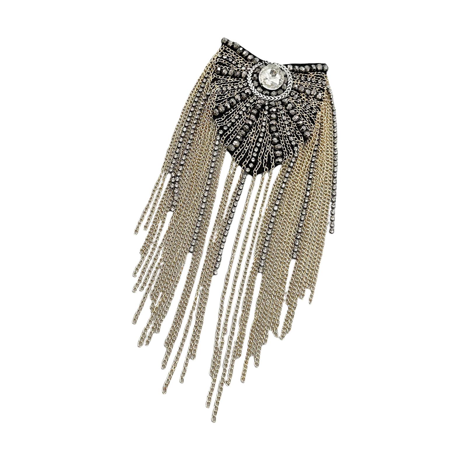 Расшитые бисером наплечные эполеты Ручная работа Наплечные украшения Кисточки Эполеты Аксессуары для одежды Броши на плечи A золотой
Расшитые бисером наплечные эполеты Ручная работа Наплечные украшения Кисточки Эполеты Аксессуары для одежды Броши на плечи A золотой