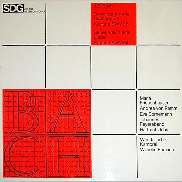 LP Record J. S. BACH WESTFALISCHE KANTOREI Schwingt Freudig Euch Empor Kantate 610103 SDG Germany Classical Used
LP Record J. S. BACH WESTFALISCHE KANTOREI Schwingt Freudig Euch Empor Kantate 610103 SDG Germany Classical Used