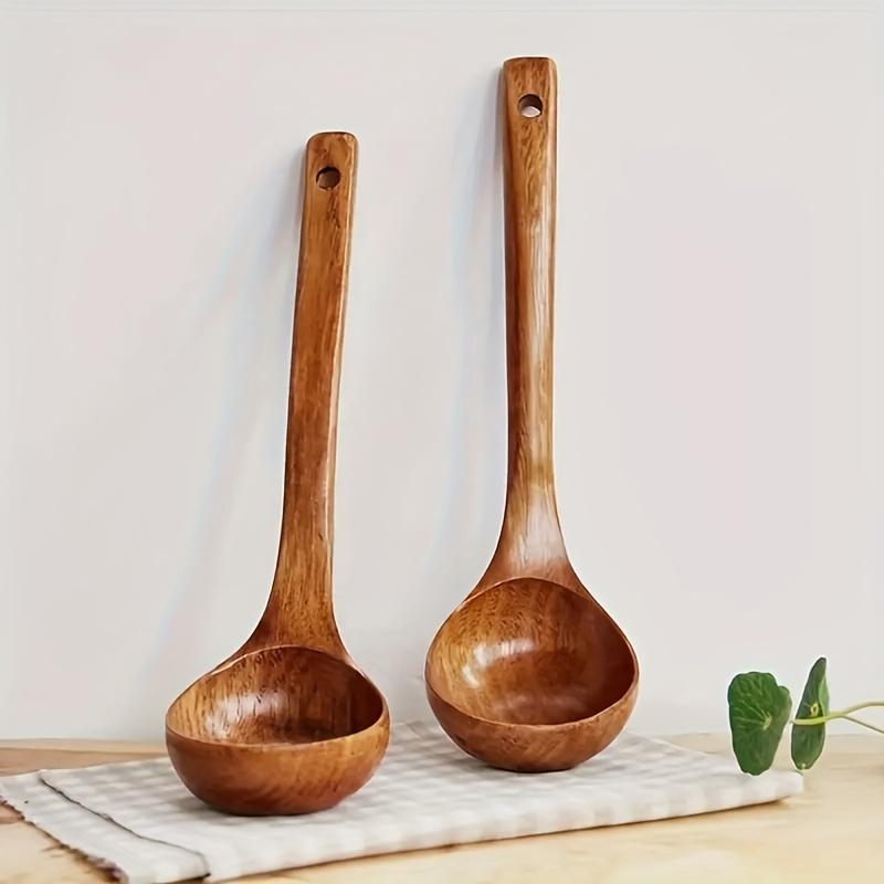 1pc Wooden Soup Spoon Non-stick Cooking Utensil Food Contact Safe Kitchen Utensil for Cooking and Serving, Ideal for Home and RV Use
1pc Wooden Soup Spoon Non-stick Cooking Utensil Food Contact Safe Kitchen Utensil for Cooking and Serving, Ideal for Home and RV Use