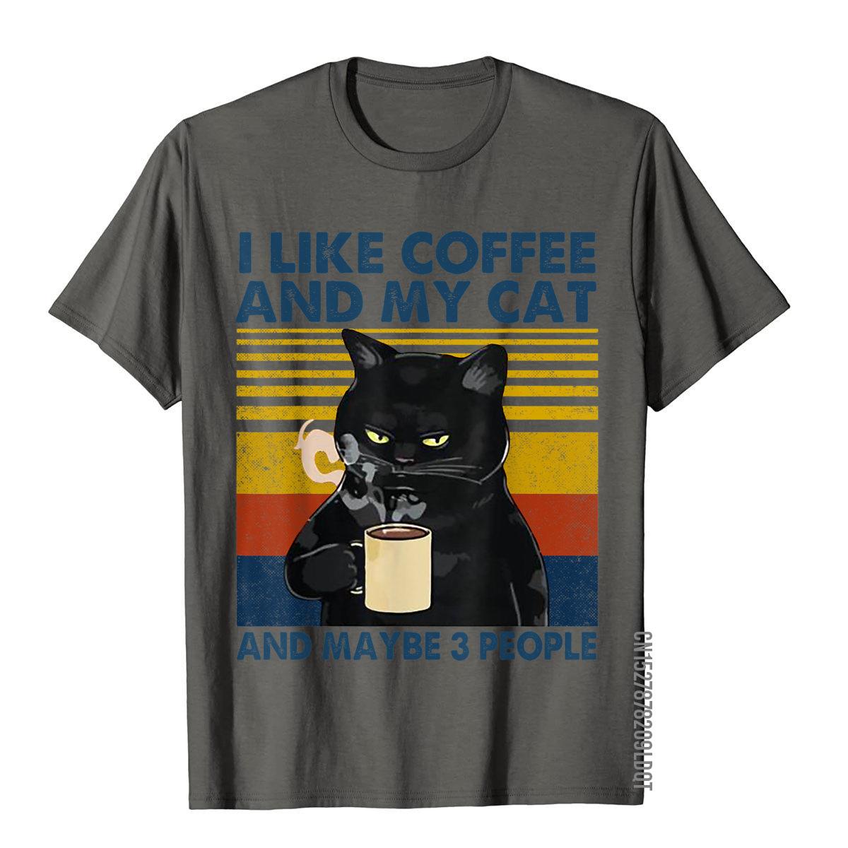 I Like Coffee My Cat And Maybe 3 People Funny Cat Lover Gift TShirt Adult New Coming Party Tops Shirts Cotton T Shirt Holiday S
I Like Coffee My Cat And Maybe 3 People Funny Cat Lover Gift TShirt Adult New Coming Party Tops Shirts Cotton T Shirt Holiday S