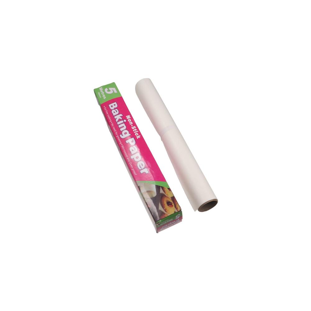Heat Resistant Non-stick Oven Tray Pad Grill Baking Paper Oil paper Sheet Baking Mat 5M x 30cm
Heat Resistant Non-stick Oven Tray Pad Grill Baking Paper Oil paper Sheet Baking Mat 5M x 30cm