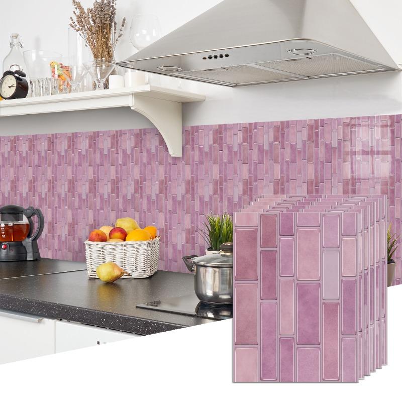 17x23cm/10pcs Self-Adhesive Wall Tile Stickers, Heat Resistant Peel AndStick Kitchen Backsplash, Waterproof Wall Tile Stickers (as the picture,10pcs)
17x23cm/10pcs Self-Adhesive Wall Tile Stickers, Heat Resistant Peel AndStick Kitchen Backsplash, Waterproof Wall Tile Stickers (as the picture,10pcs)