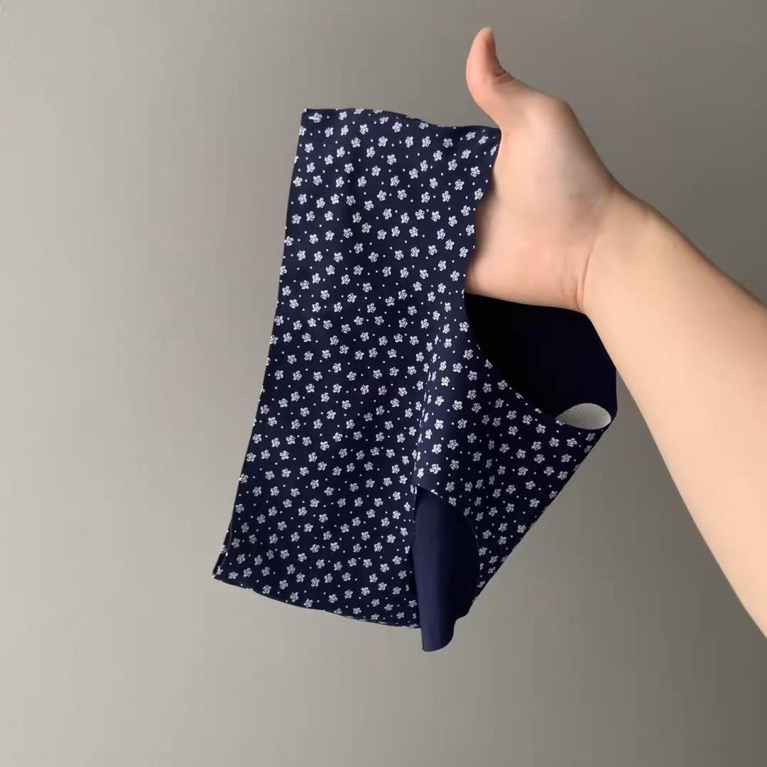 Ladies Summer Simple Printed Ice Silk A Piece of Non Trace Waist Triangle Briefs M темно-синий
Ladies Summer Simple Printed Ice Silk A Piece of Non Trace Waist Triangle Briefs M темно-синий