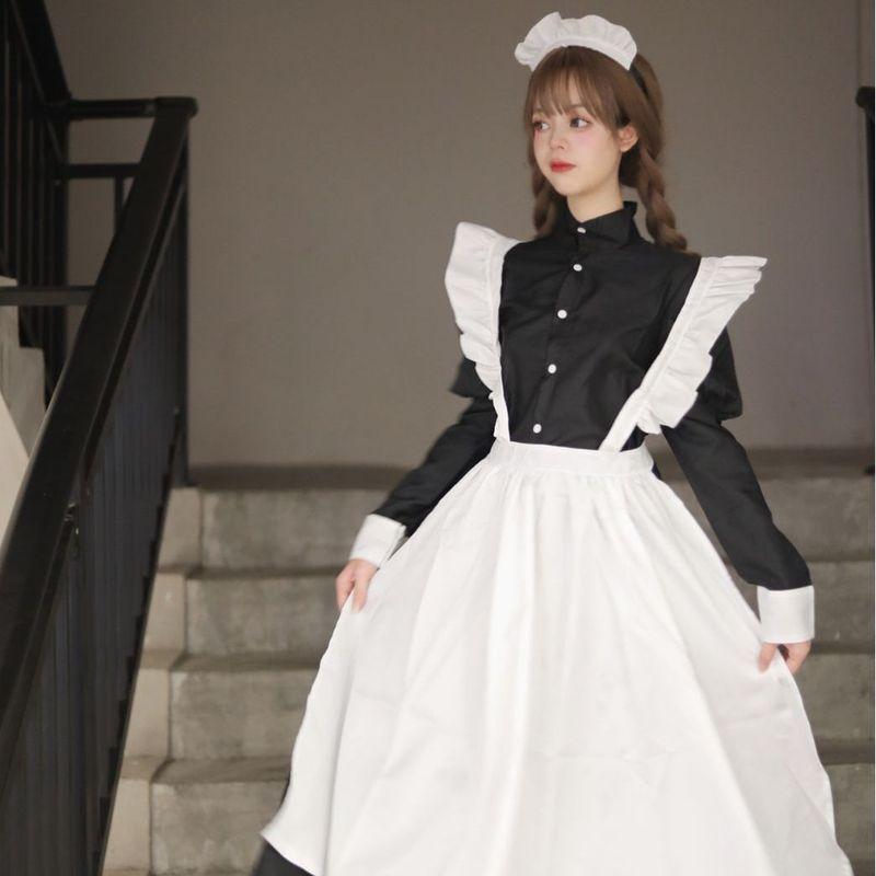 Men Wearing Maid Outfits, Female Cross-Dresser Cosplay Costumes, Cute Lolita Cross-Dresser Outfits for Coffee Shops Image color S
Men Wearing Maid Outfits, Female Cross-Dresser Cosplay Costumes, Cute Lolita Cross-Dresser Outfits for Coffee Shops Image color S