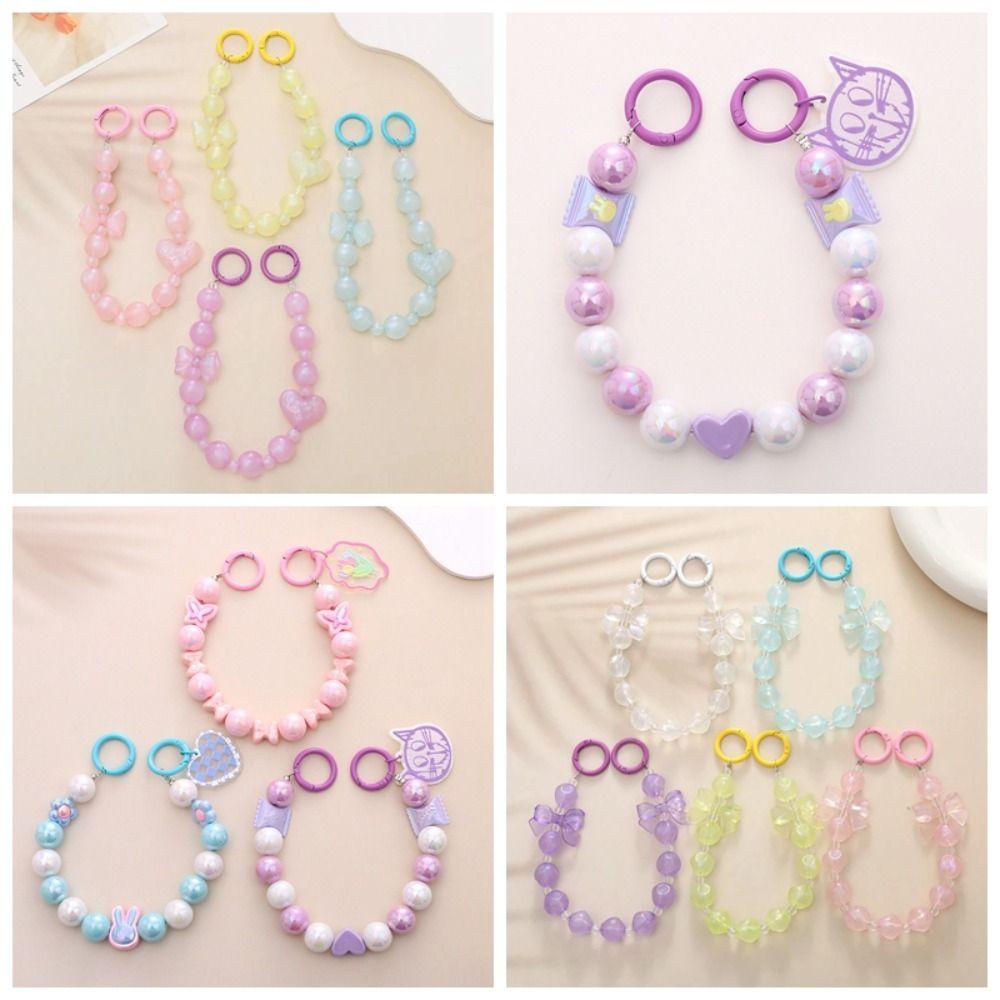 Anti-Lost Bow Beaded Bag Pendant Colorful Love Heart Key Chain Beaded Phone Chain Backpack Decor Style D
Anti-Lost Bow Beaded Bag Pendant Colorful Love Heart Key Chain Beaded Phone Chain Backpack Decor Style D