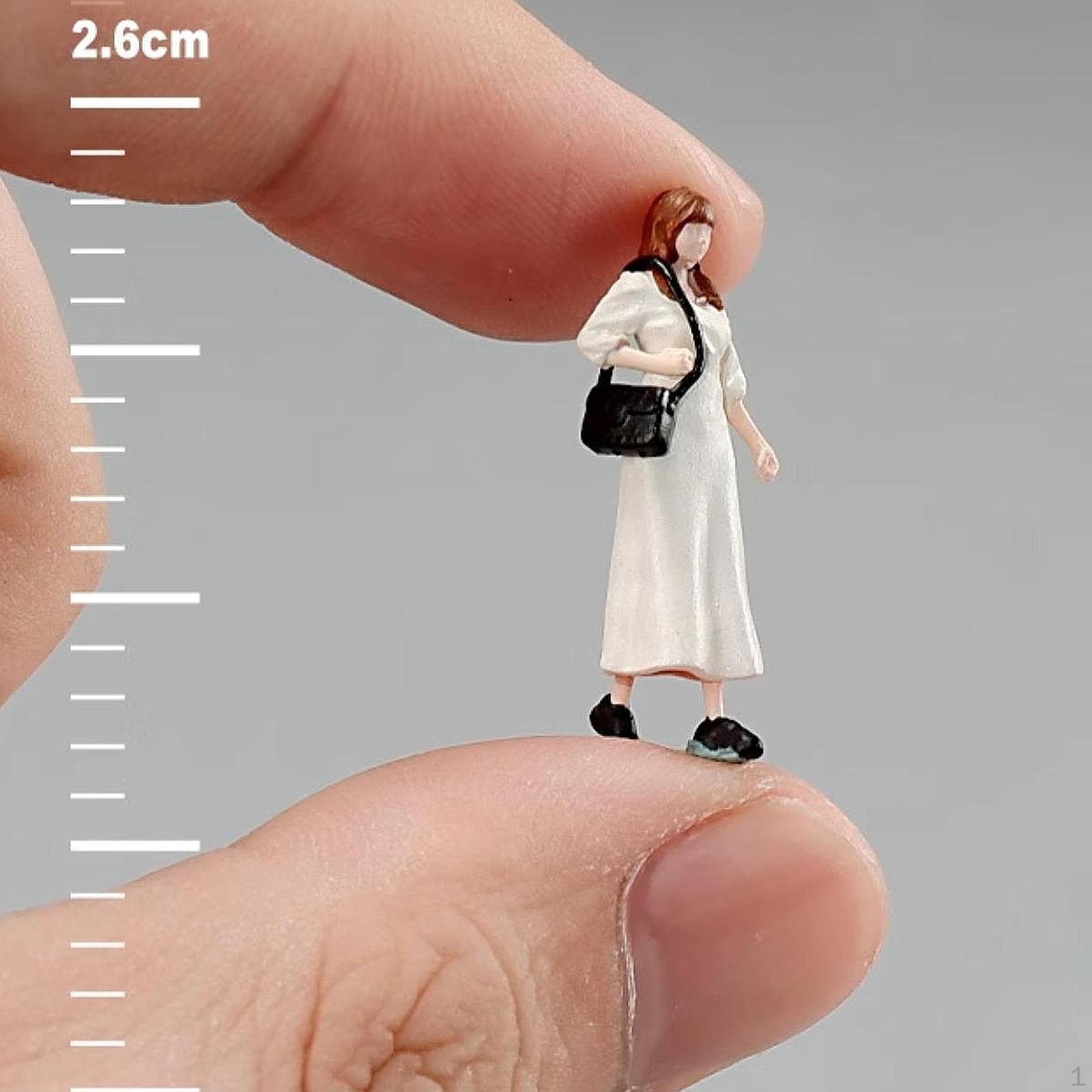 1/64 Scale Miniature Figure People Figurine Woman DIY Projects Ornament Collections Tiny
1/64 Scale Miniature Figure People Figurine Woman DIY Projects Ornament Collections Tiny