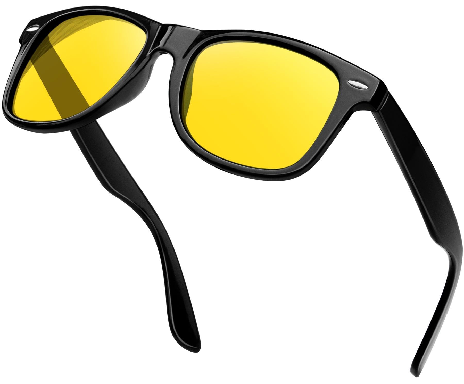 Night Driving Sunglasses UV Protection UV400 UV Protection and Yellow Lens Light Motorcycle Driving Cycling Night Fishing Sports Night Glasses
Night Driving Sunglasses UV Protection UV400 UV Protection and Yellow Lens Light Motorcycle Driving Cycling Night Fishing Sports Night Glasses
