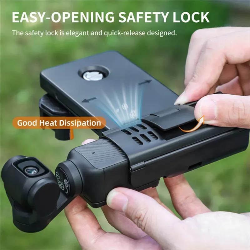 For DJI Osmo Pocket 3 Phone Holder Expansion Bracket Handheld Bracket for DJI Pocket 3 Handle Adapter Camera Accessories
For DJI Osmo Pocket 3 Phone Holder Expansion Bracket Handheld Bracket for DJI Pocket 3 Handle Adapter Camera Accessories