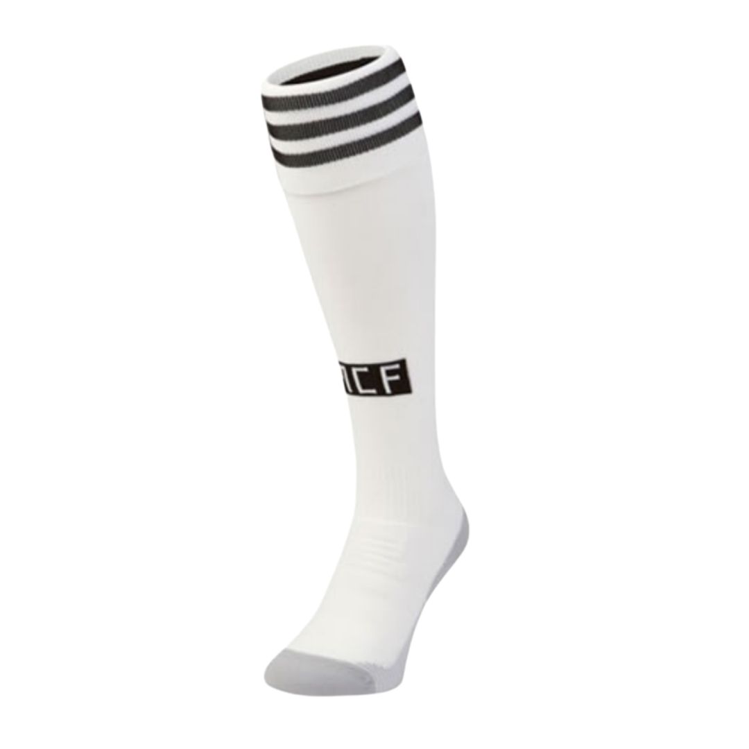 Adidas REAL H SO Soccer Socks Unisex 1 Pack Bright White/Black DH3374 40-42
Adidas REAL H SO Soccer Socks Unisex 1 Pack Bright White/Black DH3374 40-42