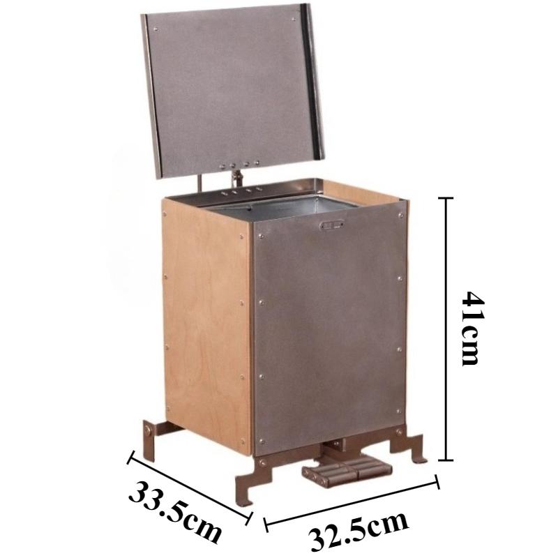 Stainless Steel Trash Can Portable Foot Pedal Trash Bin Household Large Capacity Garbage Bins Living Room Clean Wastebasket
Stainless Steel Trash Can Portable Foot Pedal Trash Bin Household Large Capacity Garbage Bins Living Room Clean Wastebasket