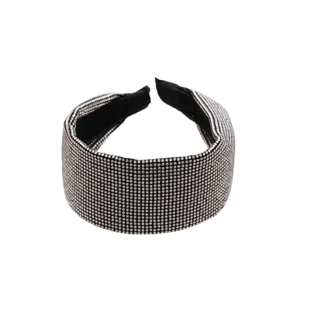 Headwear Rhinestone Headband Shiny Blingbling Hair Hoop Hair Accessories Wide Edge Hairband Girls білий
Headwear Rhinestone Headband Shiny Blingbling Hair Hoop Hair Accessories Wide Edge Hairband Girls білий