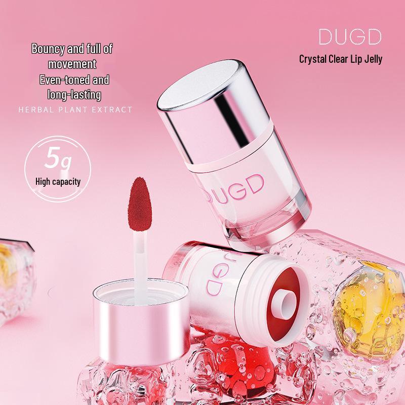 DUGD Crystal Clear Lip Jelly: Moisturizing, Long-Lasting, Mirror Finish, Pigmented, Glossy Plumping Lip Color. 5g
DUGD Crystal Clear Lip Jelly: Moisturizing, Long-Lasting, Mirror Finish, Pigmented, Glossy Plumping Lip Color. 5g